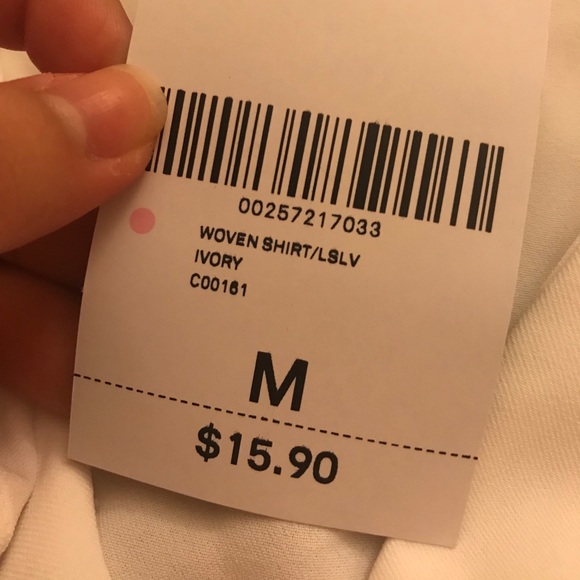 White Cascading Ruffle Top - Picture 4 of 4